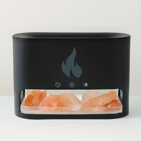 Natural Salt Stone Aromatherapy Fragrance Oil Diffuser and Humidifier - Picture 2 of 7
